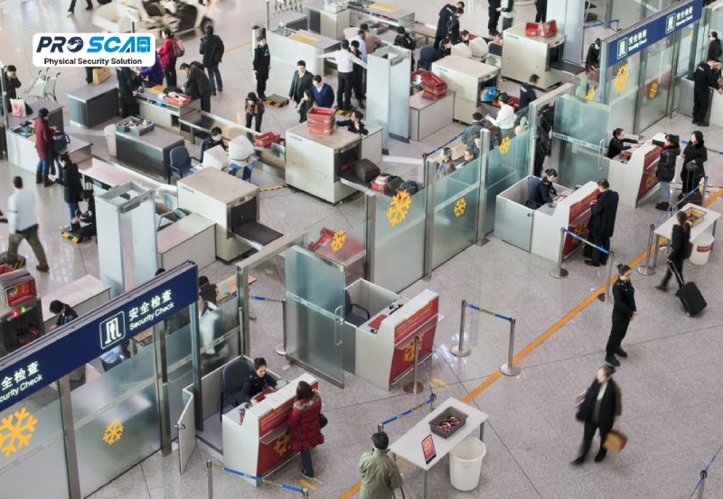 check point in the airport