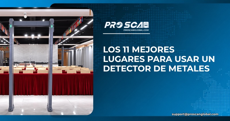 los 11 mejores lugares para usar un detector de metales
