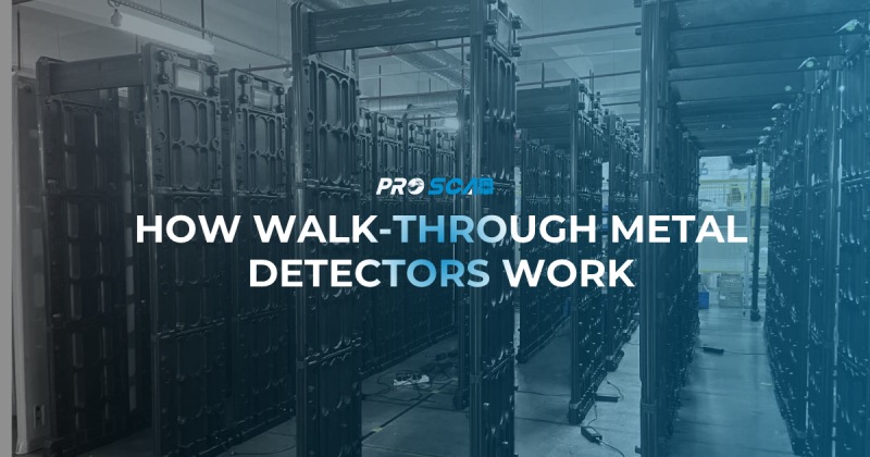 how walk-through metal detectors work