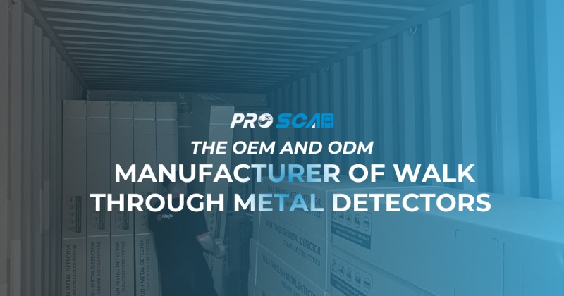 the oem and odm manufacturer of walk through metal detectors