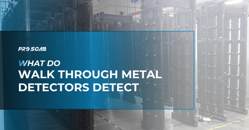 what do walk through metal detectors detect