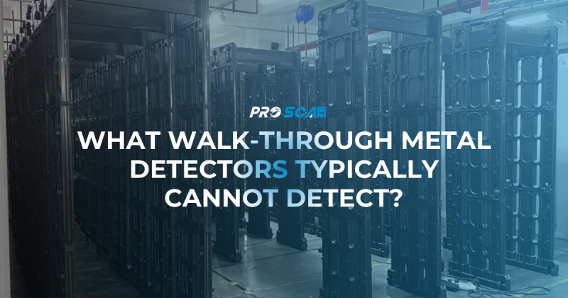 what walk-through metal detectors typically cannot detect