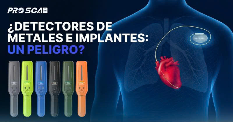 detectores de metales e implantes un peligro