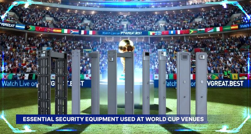 essential security equipment used at world cup venues