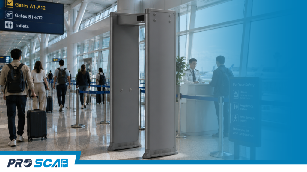 What is the best metal detector for airport and high-value infrastructure security