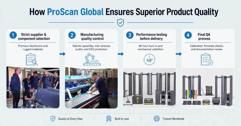 how proscan global ensures superior product quality