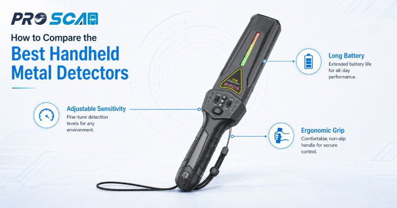 how to compare the best handheld metal detectors