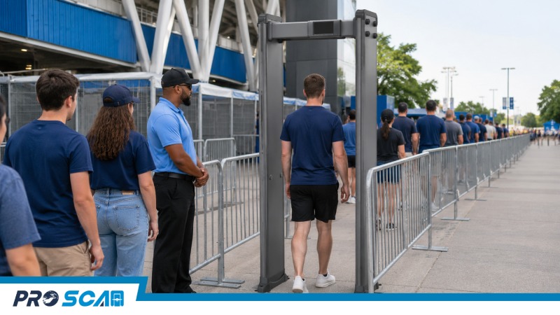 best walk-through metal detectors for stadiums and event venues