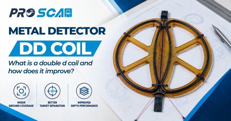 metal detector dd coil