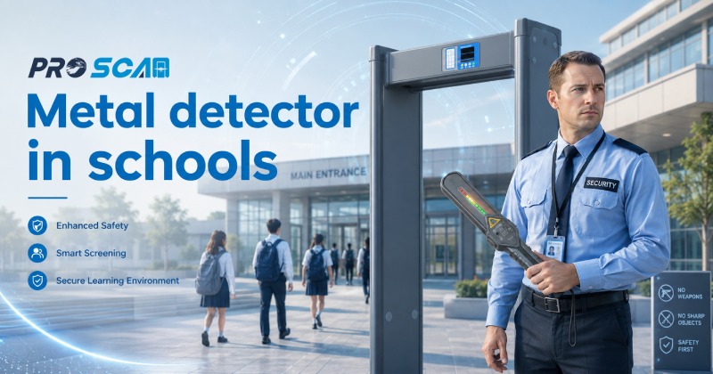 metal detector in school