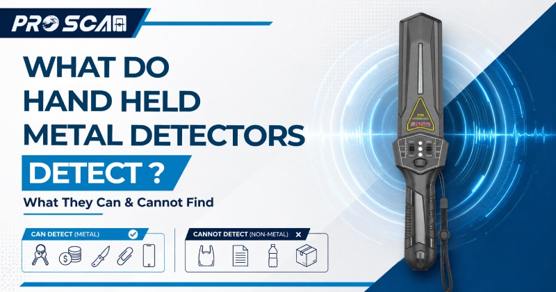what do hand held metal detectors detect